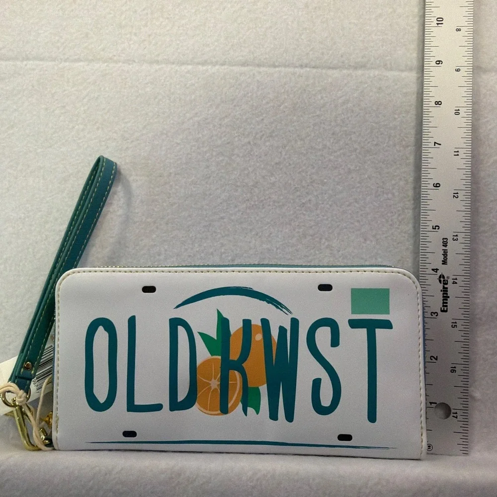 2024 Disney Parks Old Key West Resort DVC License Plate Loungefly Wallet